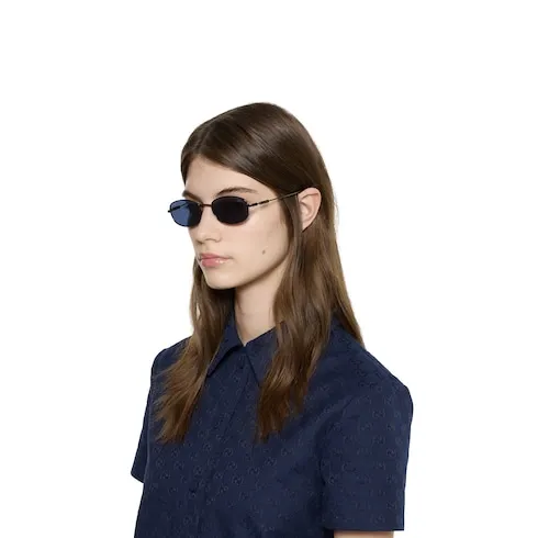 Oval Frame Sunglasses