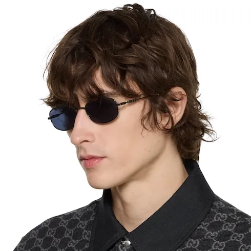 Oval Frame Sunglasses