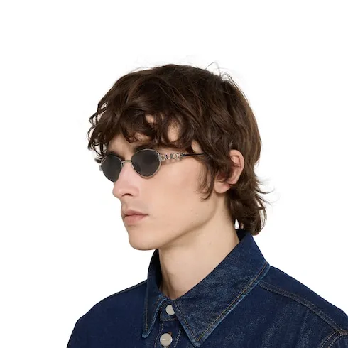 Oval Frame Sunglasses