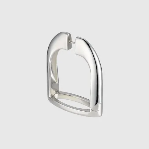 Gucci Staffa Large Hoop Earrings