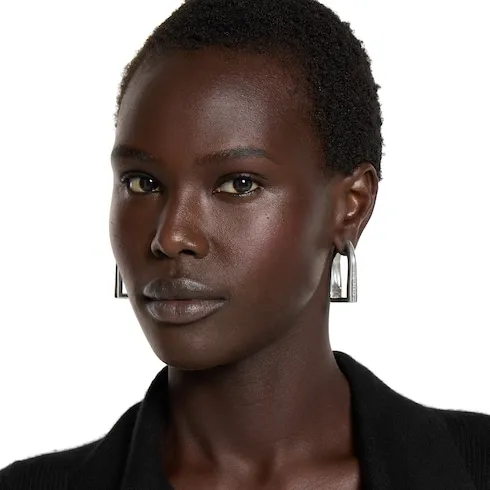 Gucci Staffa Large Hoop Earrings