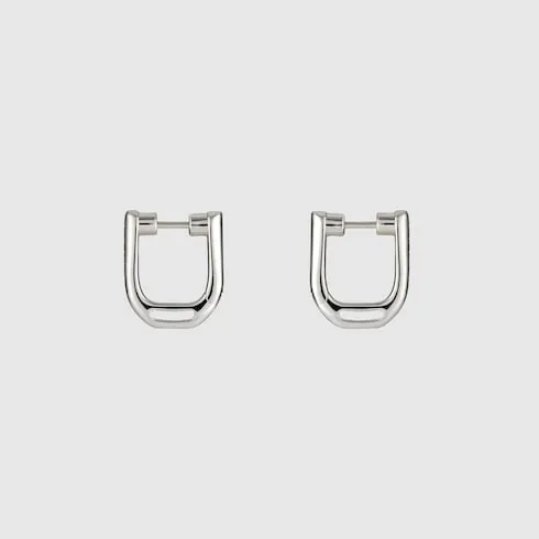 Gucci Staffa Small Hoop Earrings