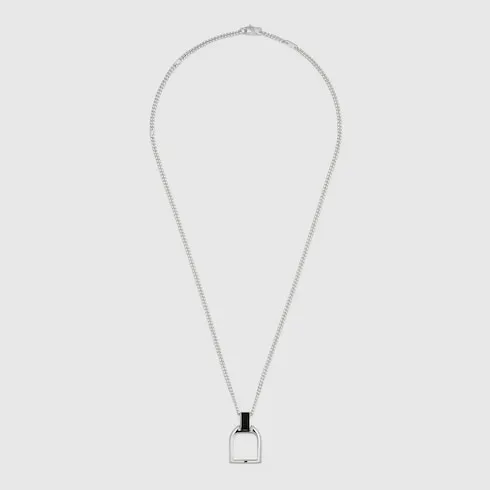 Gucci Staffa Long Pendant Necklace