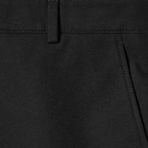 Cotton Canvas Shorts With Embroidery