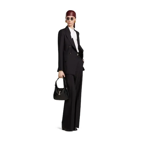 Pinstripe Gucci Wool Jacquard Pants