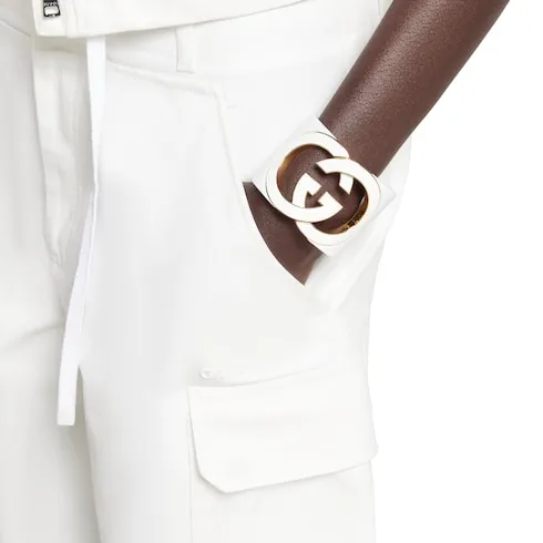 Gucci Interlocking Cuff Bracelet