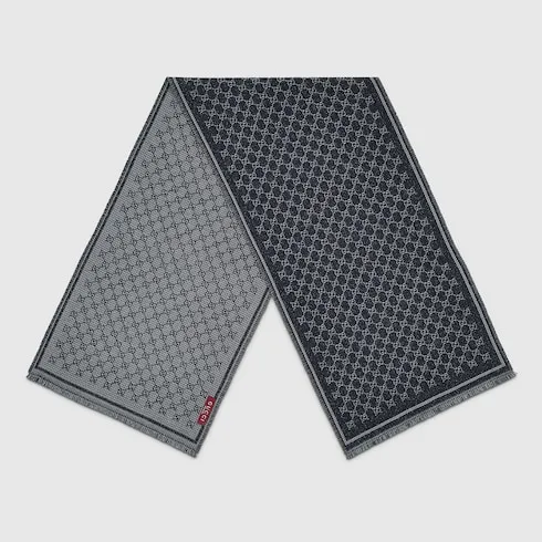 Gg Wool Scarf