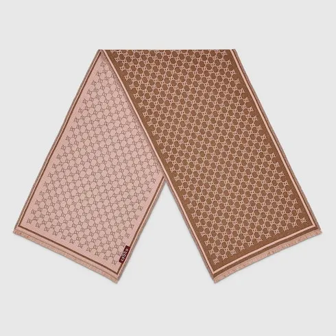 Gg Wool Scarf