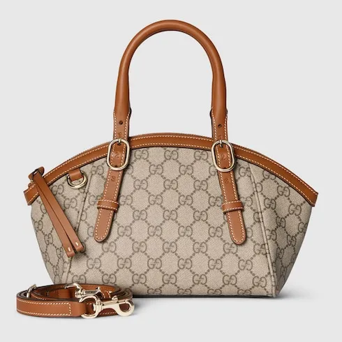 Gg Emblem Small Top Handle Bag