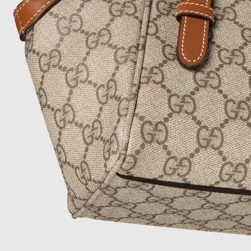 Gg Emblem Small Top Handle Bag