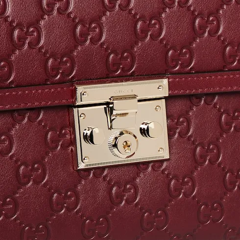 Padlock Medium Top Handle Bag