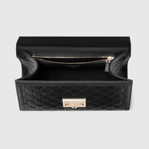 Padlock Medium Top Handle Bag