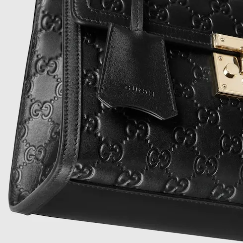 Padlock Medium Top Handle Bag