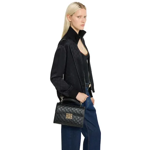 Padlock Medium Top Handle Bag