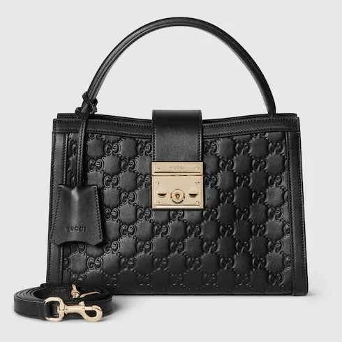 Padlock Medium Top Handle Bag