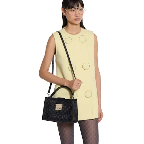 Padlock Medium Top Handle Bag