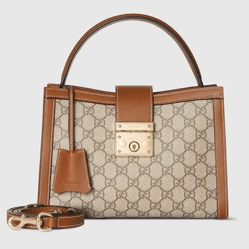 Padlock Medium Top Handle Bag