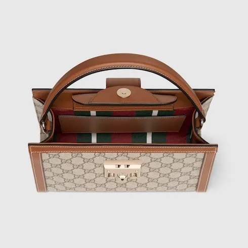 Padlock Medium Top Handle Bag
