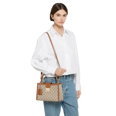 Padlock Medium Top Handle Bag