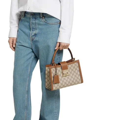 Padlock Medium Top Handle Bag