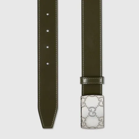 Belt With Rectangular Buckle