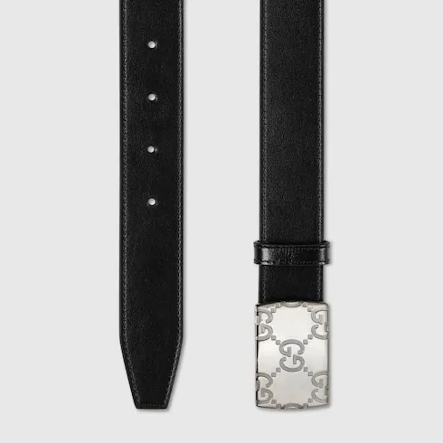 Belt With Rectangular Buckle