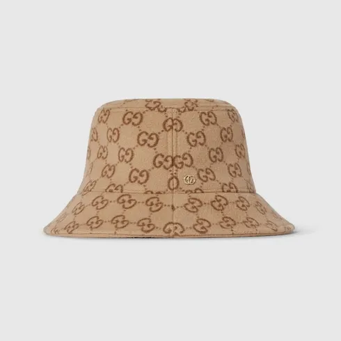 Gg Wool Bucket Hat
