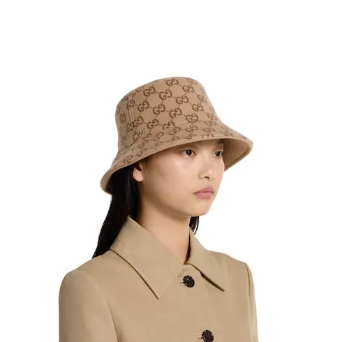 Gg Wool Bucket Hat