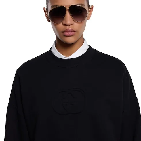 Brushed Cotton Jersey Sweatshirt
