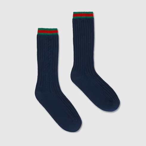 Children's Cotton Socks With Web