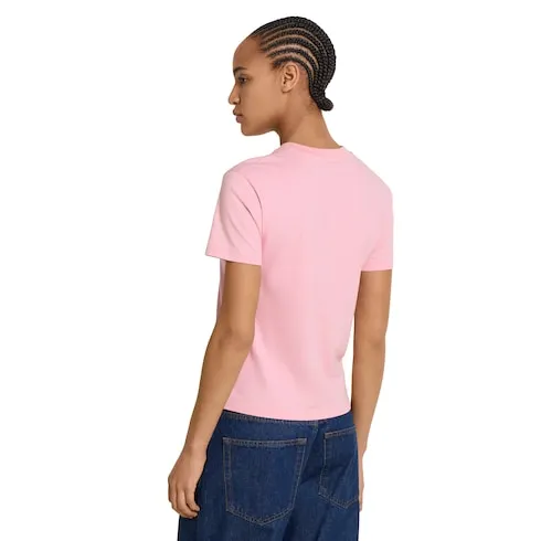Cotton Jersey T-Shirt With Print
