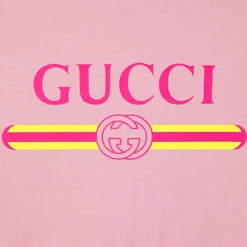 Cotton Jersey T-Shirt With Print