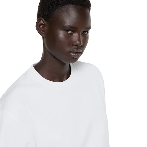 Cotton Jersey T-Shirt With Logo