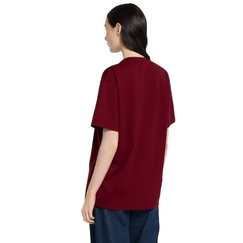 Cotton Jersey T-Shirt With Logo