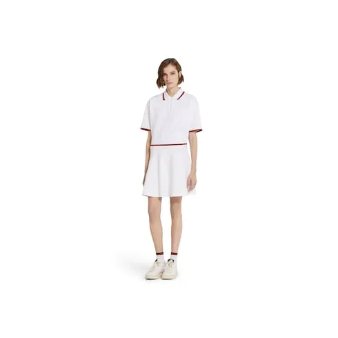 Cotton Piquet Skirt With Web