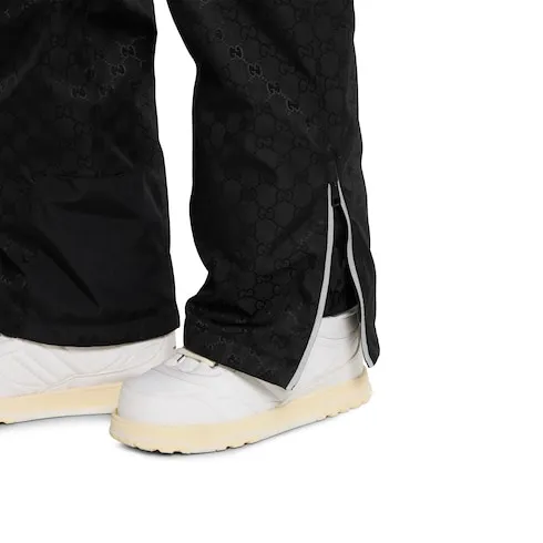 Gg Technical Fabric Jacquard Pant
