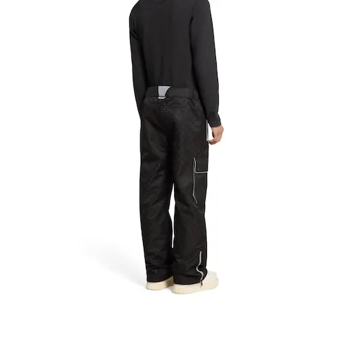 Gg Technical Fabric Jacquard Pant