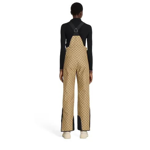 Gg Technical Fabric Jacquard Pants