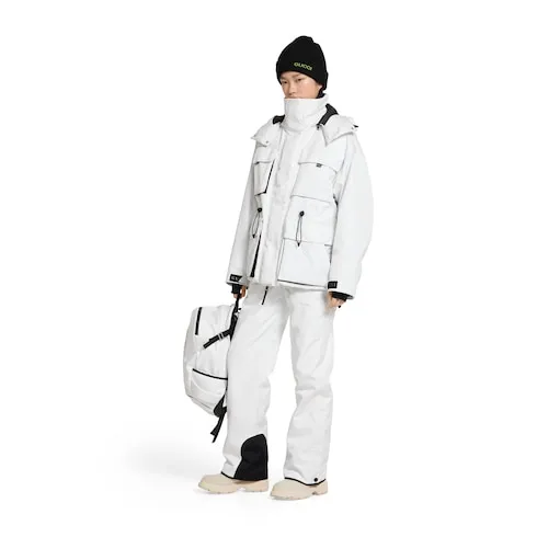 Gg Technical Fabric Jacquard Pants