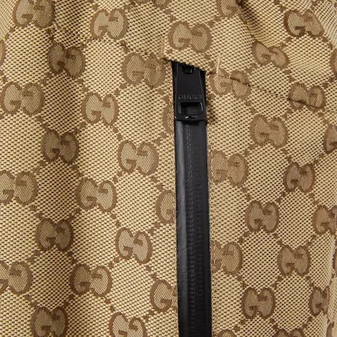 Gg Technical Fabric Jacquard Pants