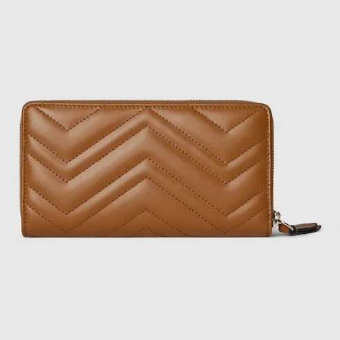 Gg Marmont Zip Around Wallet