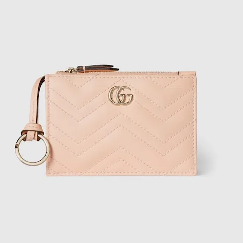 Gg Marmont Zip Key Pouch