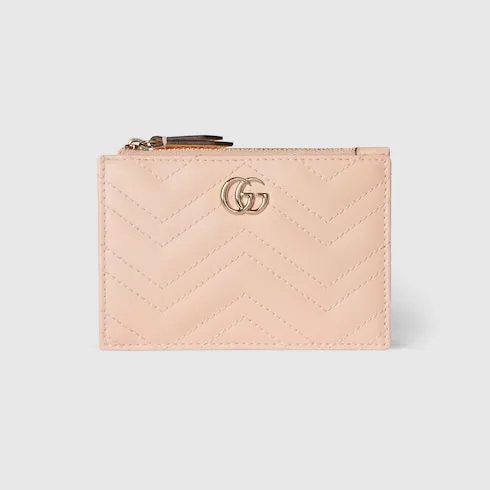 Gg Marmont Zip Key Pouch