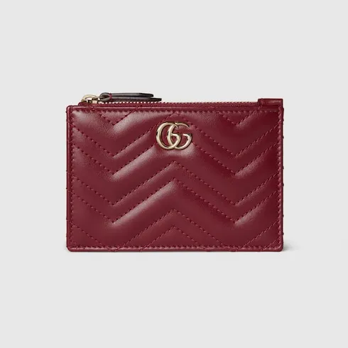 Gg Marmont Zip Key Pouch