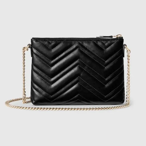 Gg Marmont Pochette With Chain