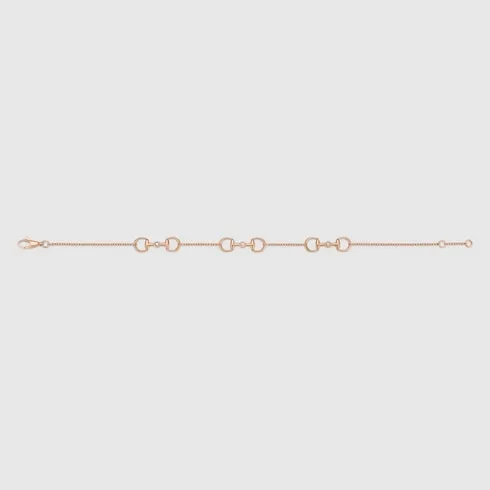 Gucci Horsebit Diamond 18K Bracelet