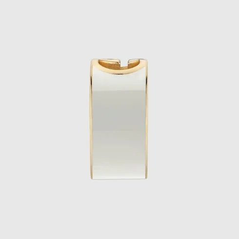 Gucci Interlocking Enamel Ring