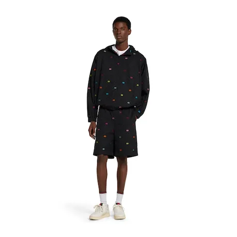 Gg Cotton Ripstop Shorts