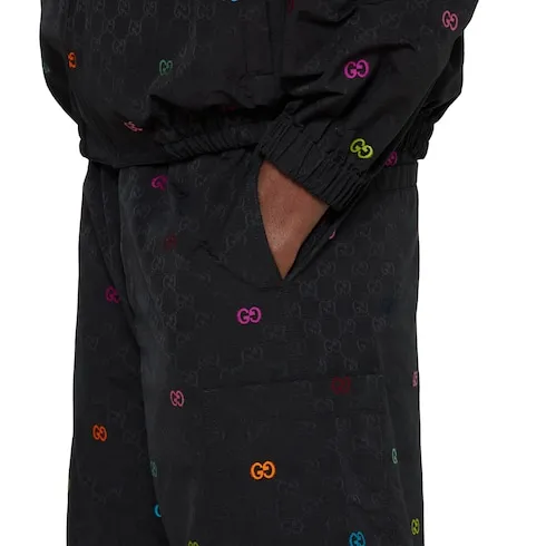 Gg Cotton Ripstop Shorts