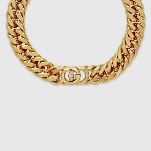 Gucci Interlocking Chain Necklace
